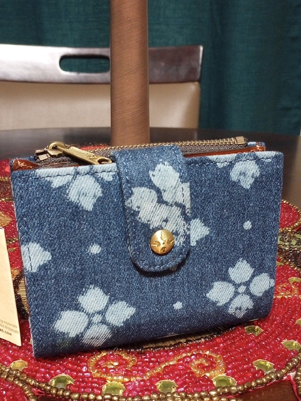 Patricia Nash Denim RFID Wallet - Picture 14 of 16